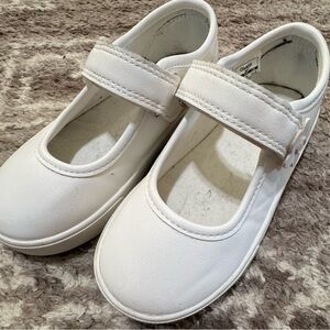 Classic White Kids Shoes